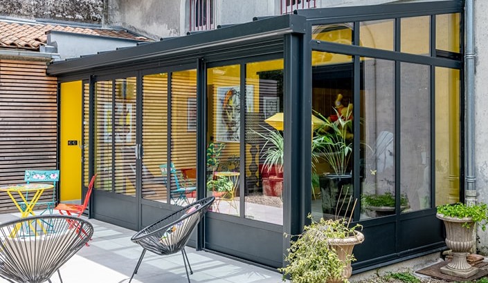 Véranda Architekt Verrière