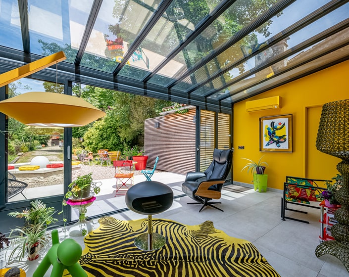Véranda Architekt Verrière