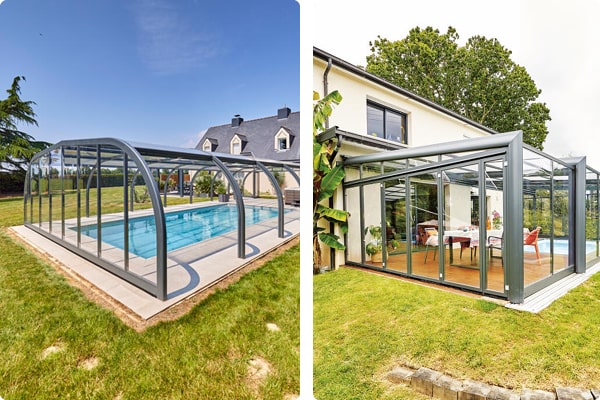 [ABRI DE PISCINE] DESIGN / Forme de la structure