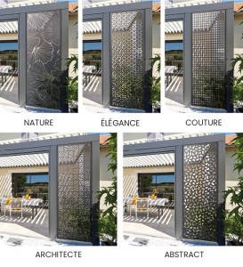 Remplissage en panneau décoratif
