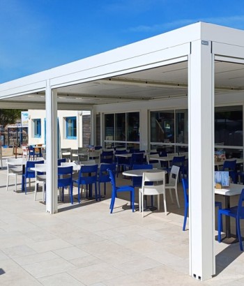 Pergola Bioclimatik à lames orientables
