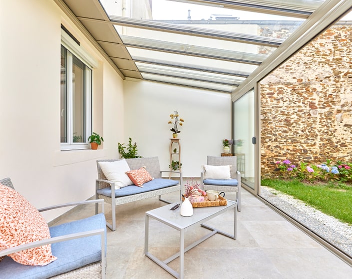 Véranda Architekt Verrière