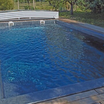 Abri de piscine Triptik Semi-Plat