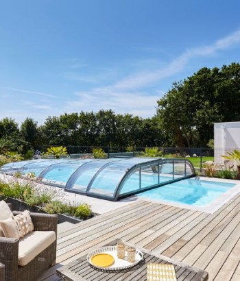 Abri de piscine Elliptik Bas