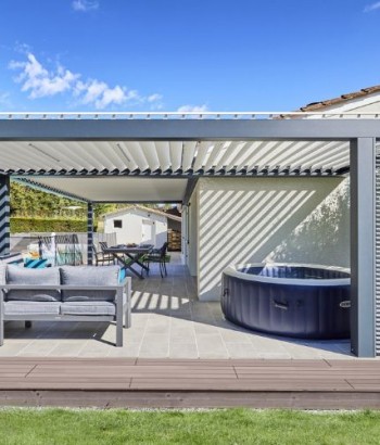 Pergola Spa Bioclimatik à lames orientables