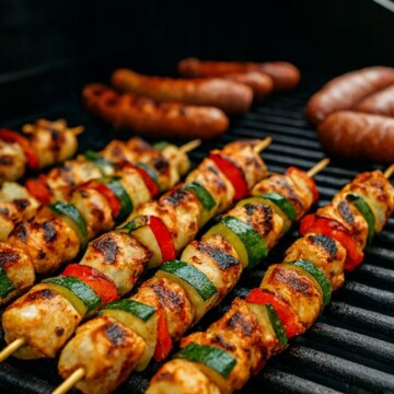 Pool house barbecue