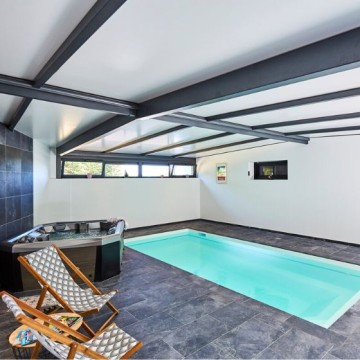 Véranda de Piscine Épure Moderne