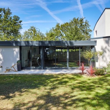 Véranda de Piscine Épure Moderne