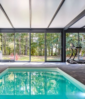 Véranda de Piscine Épure Moderne