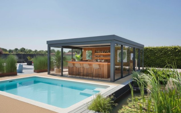 pool house bar