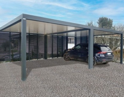 Carport brise-soleil : une fermeture modulable contre le soleil