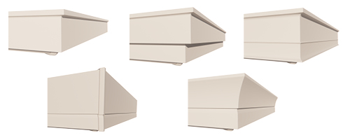 Nouvelles corniches
