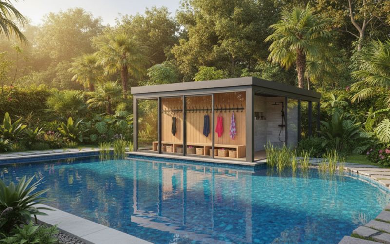Le vestiaire, pour plus de confort
