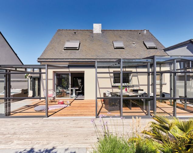 [ABRI DE TERRASSE] CONFORT / Fenêtre coulissante