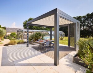 pergola bioclimatique autoportée