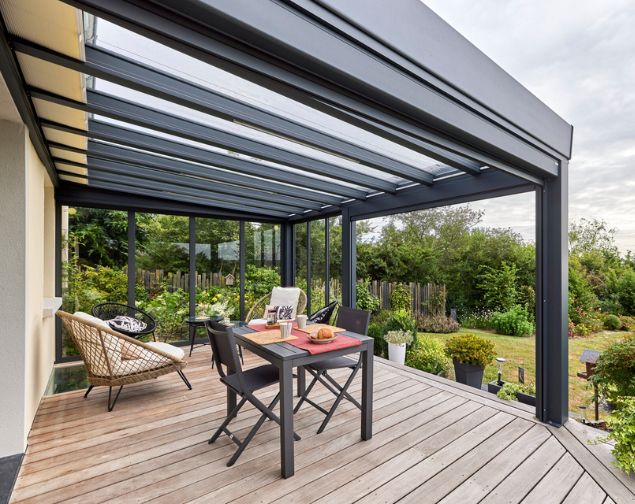 [PERGOLA] TOITURE / Verre