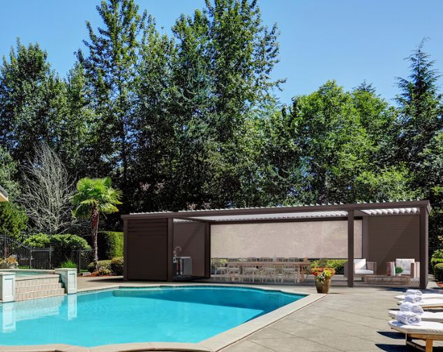 [POOL HOUSE] DESIGN / Corniches décoratives