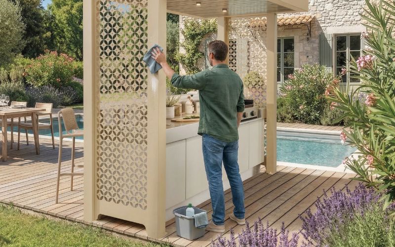 Entretien cuisine d’été : le guide complet pour préserver votre installation extérieure