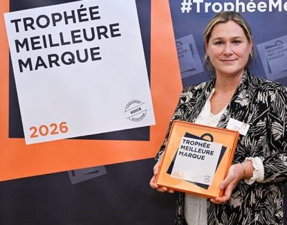 Gustave Rideau remporte le Trophée Meilleure Marque 2026