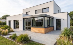 maison contemporaine véranda