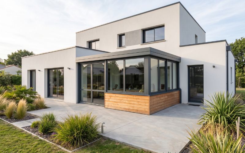 Une maison contemporaine
