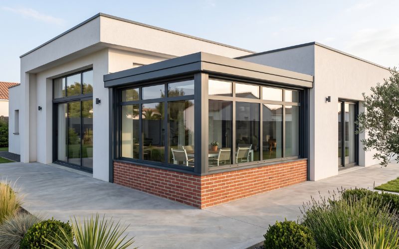 Une maison contemporaine
