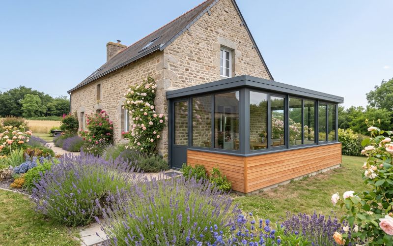 Une maison de campagne
