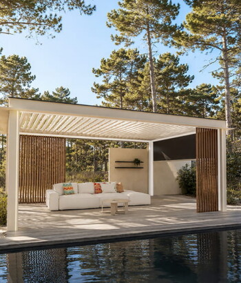 Pergola Bioclimatique à lames orientables