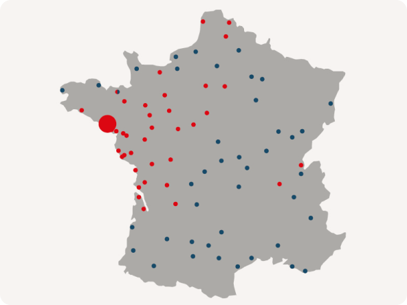 Numéro 1 de la véranda en France par le nombre d’agences
