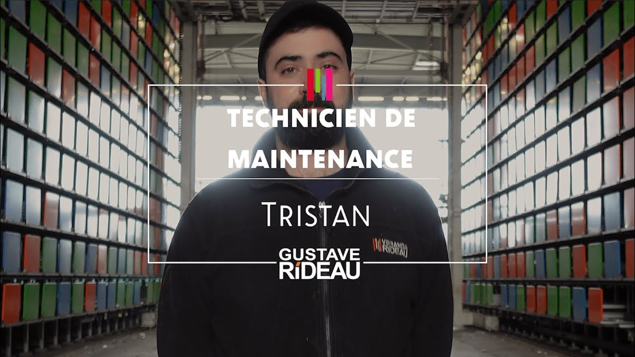 Découvrez le métier de technicien de maintenance avec Tristan ! 
