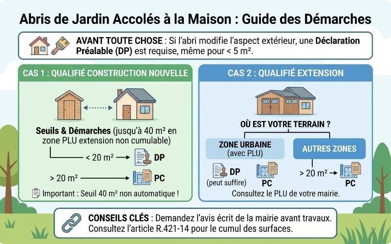 guide des démarches abri jardin