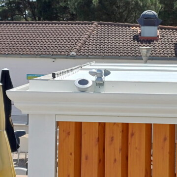 Pergola Bioclimatik à lames orientables