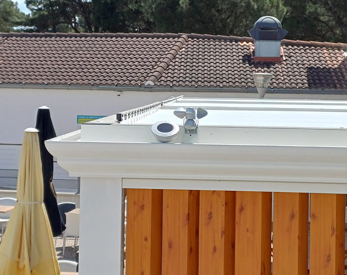 Pergola Bioclimatik à lames orientables
