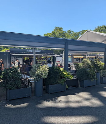 Pergola Bioclimatik à lames orientables