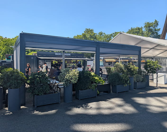 Pergola Bioclimatik à lames orientables