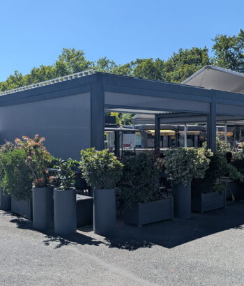 Pergola Bioclimatik à lames orientables
