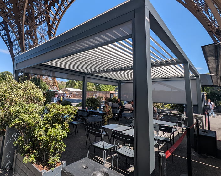 Pergola Bioclimatik à lames orientables