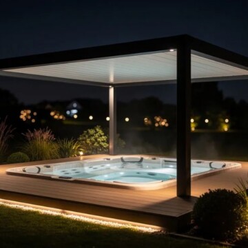 Aménagement autour d&rsquo;un spa extérieur : créer un véritable espace bien-être dans votre jardin